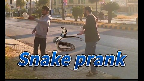 Fake Snake prank video | by Shahzad gul,Rashi and Akeel | 3 idiots sra | 2024