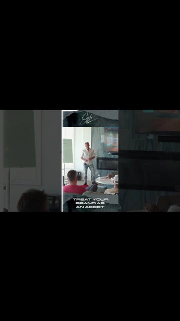 Don Treat Your Brand as an Afterthought, Treat it as an Asset! #shorts