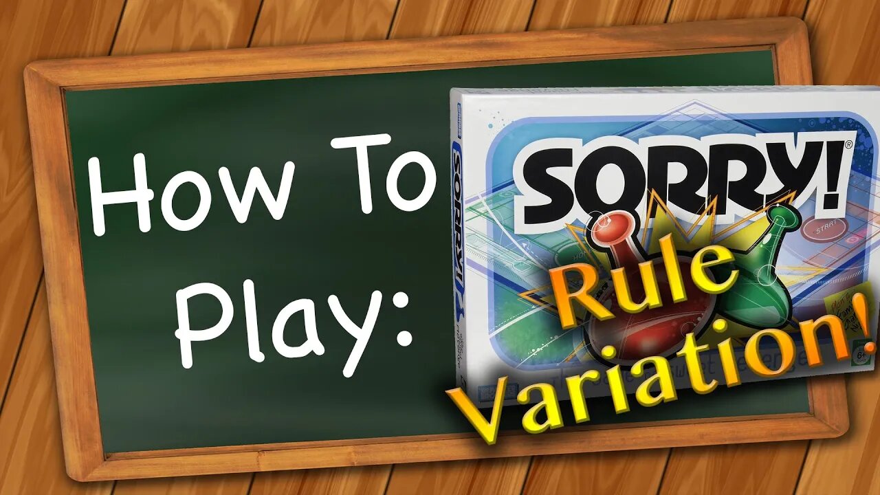 How to play Sorry! Strategy Rule Variation