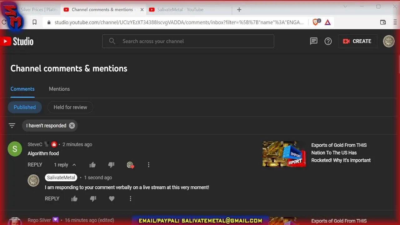 Tuesday Night LIVE: Gold & Silver