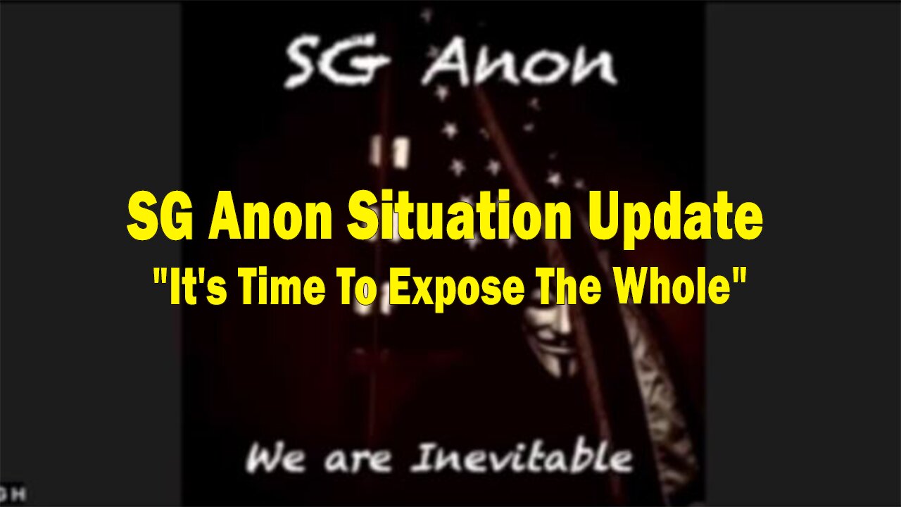 SG Anon Situation Update: "It's Time To Expose The Whole"