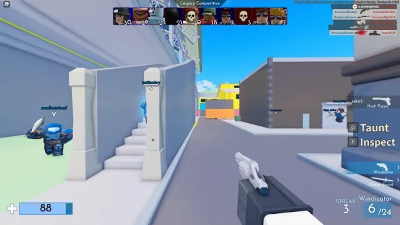 BEATING kids on Assault!!! (Roblox Arsenal)