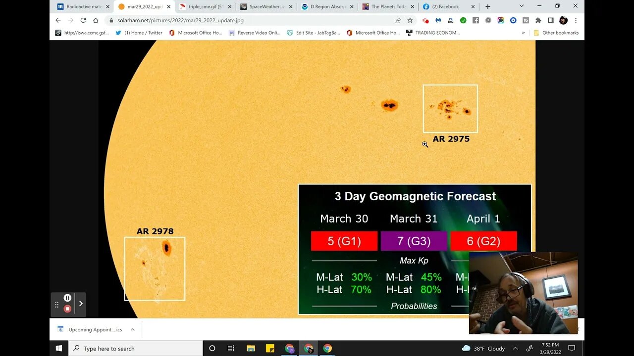 What is Pulsating the Earth The Sun? Really? Plus CERN Chit Chat : Mar 29, 2022 8:00 PM