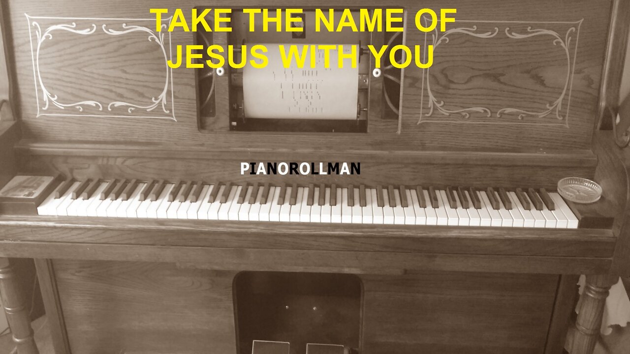 TAKE THE NAME OF JESUS WITH YOU