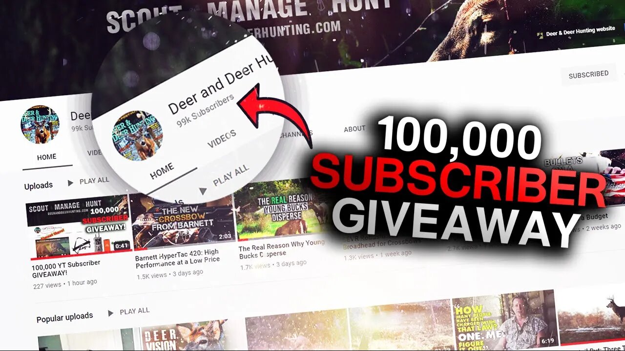 100,000 YT Subscriber GIVEAWAY!