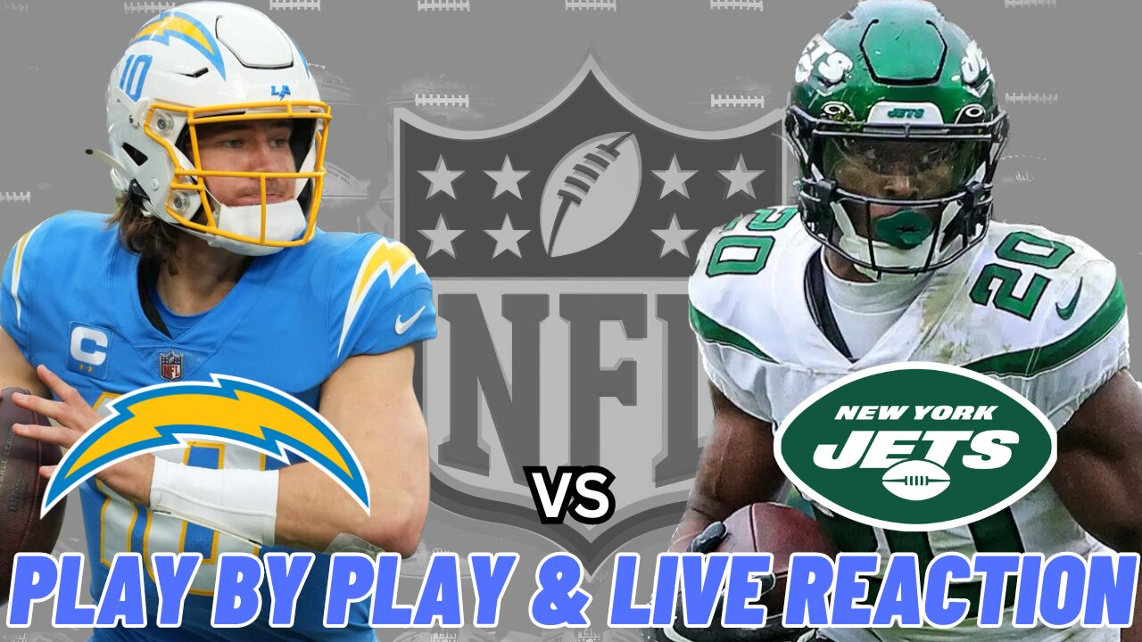 Los Angeles Chargers vs New York Jets Live Reaction | NFL Play by Play | Chargers vs Jets | MNF