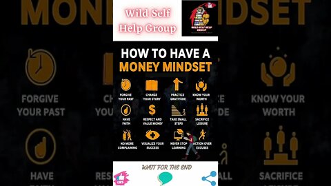 🔥How to have a money mindset🔥#shorts🔥#wildselfhelpgroup🔥11 August 2022🔥