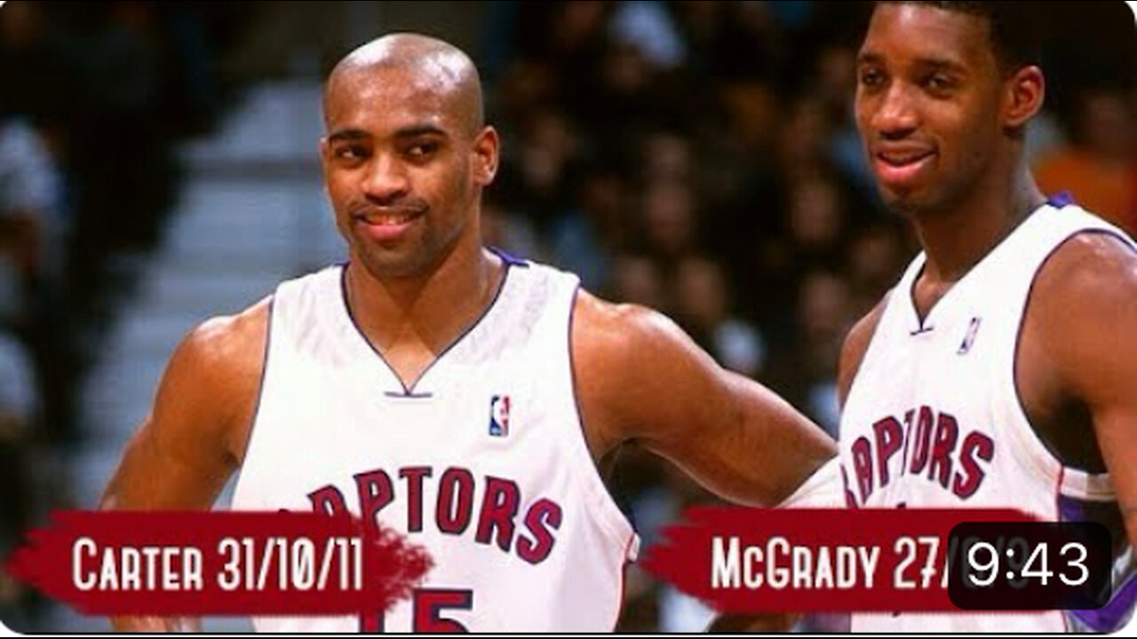 Cleveland Cavaliers vs Toronto Raptors - Game Highlights | Apr 10, 2000 | Carter 31, McGrady 27 HD