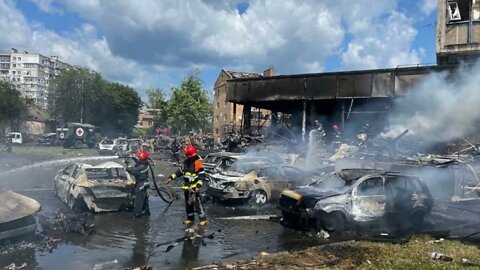 Bloodbath in Vinnytsia from Russian missile attack