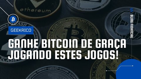 COMO GANHAR BITCOIN DE GRAÇA JOGANDO?!