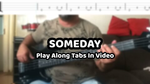 Sugar Ray - Someday - Bass Cover & Tabs