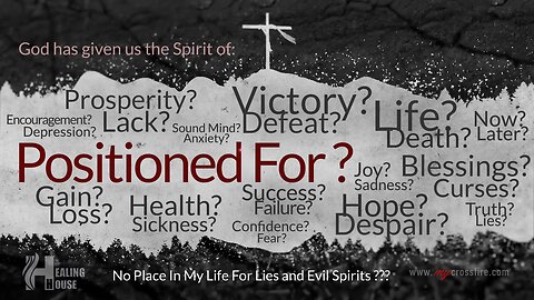 Positioned For Greatness Part 3 | Crossfire Healing House