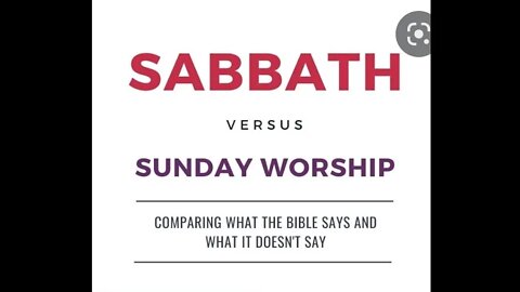 THE LORD'S SABBATH (7TH DAY) OR SUNDAY (1ST DAY) WHICH DAY IS HOLY TO GOD?