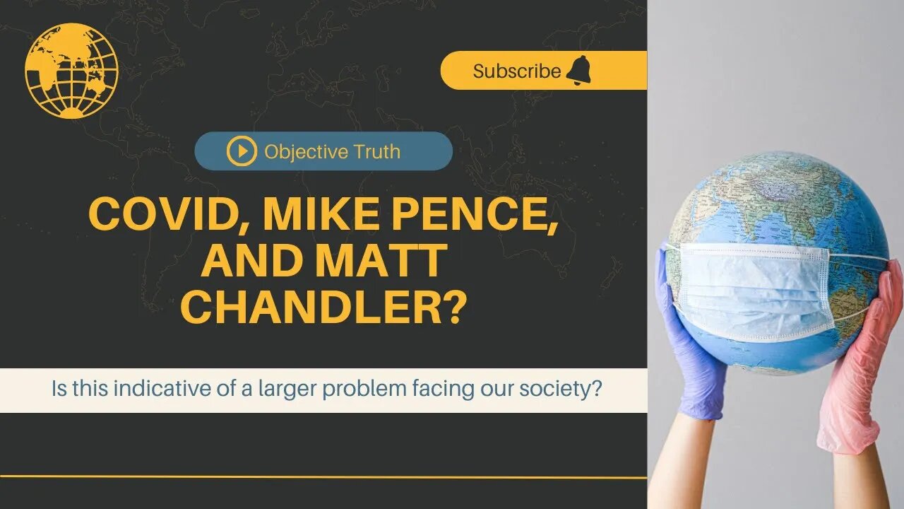 Covid Guidelines, Mike Pence, and Matt Chandler. Is this indicative of a larger problem we face?