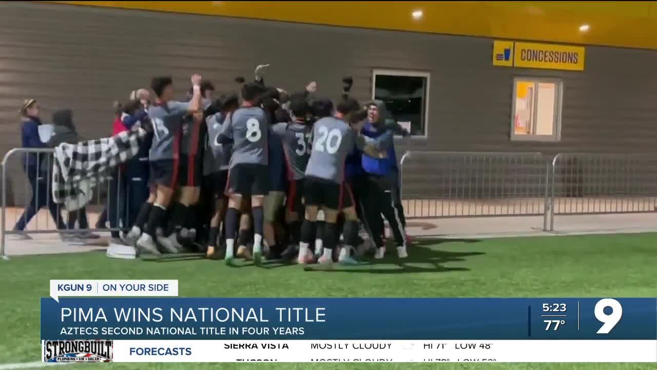 Pima College wins men's soccer title