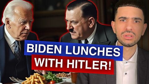 Biden Invites Trump to Lunch—Yes, the 'HITLER' Figure!