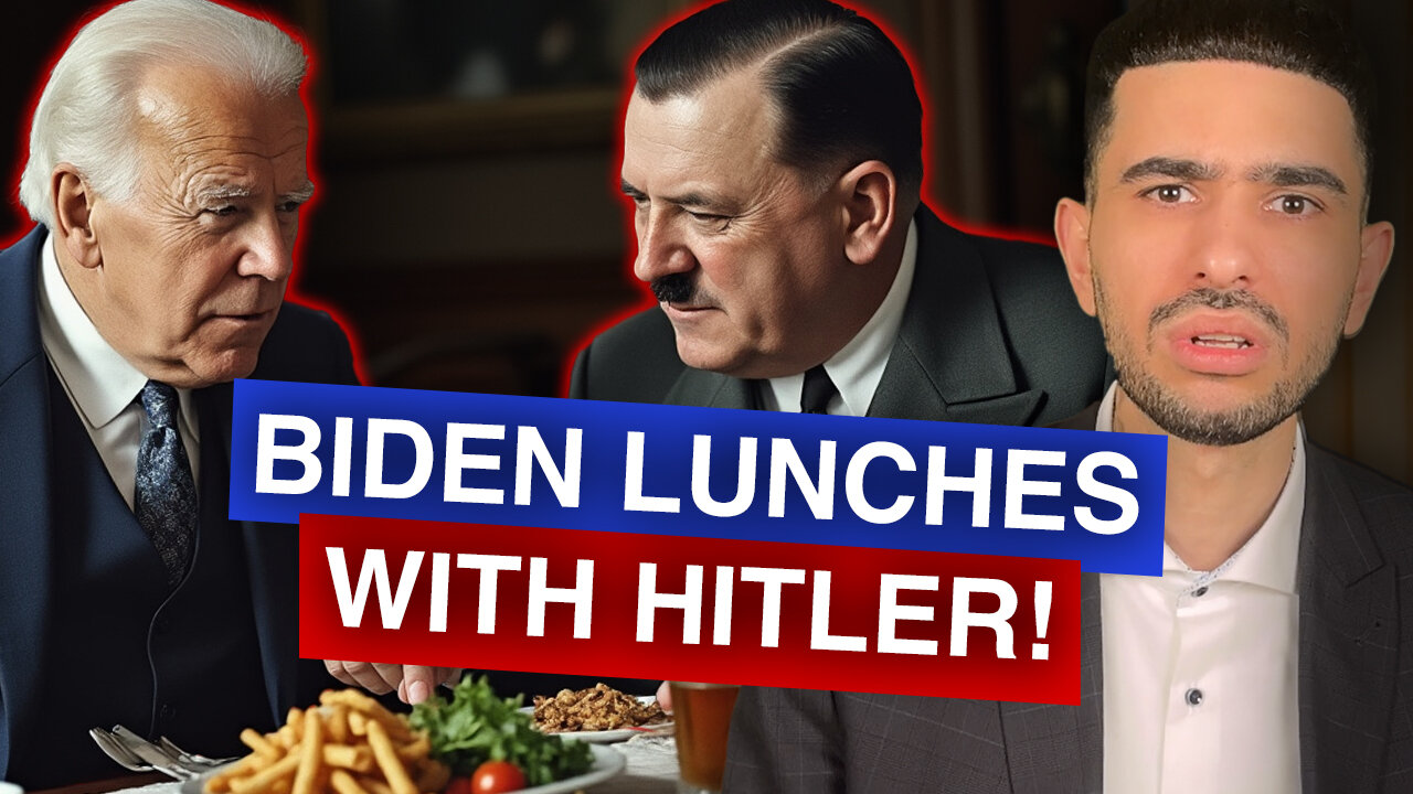 Biden Invites Trump to Lunch—Yes, the 'HITLER' Figure!