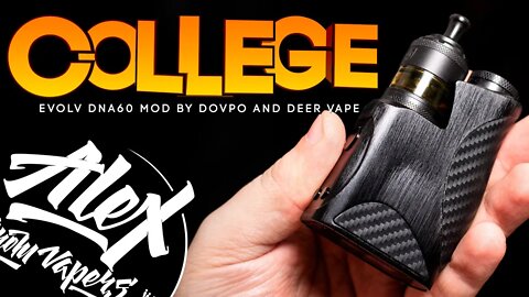 СТИК - Что ты такое - College DNA60 by Dovpo and Deer Vape l Alex VapersMD review🚭🔞