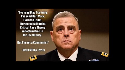 Mark Milley made himself Commander in Chief on Jan 6th. Court martial? He should be in jail