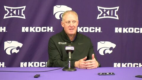 Kansas State Football | Chris Klieman on the wide receivers that impressed him this spring