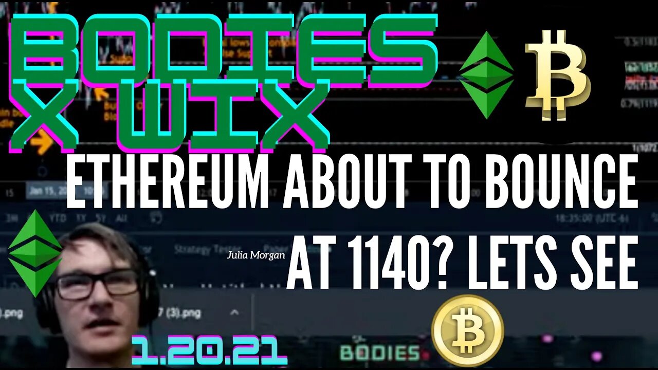 ETHEREUM ... iT'S GOING DOWN DOWN DOWN. (Major Video Issues with OBS Streamlabs! SORRY EVERYONE