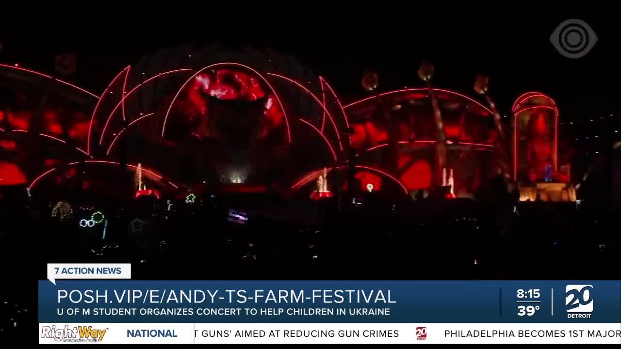 U-M student organizes concert to help children in Ukraine