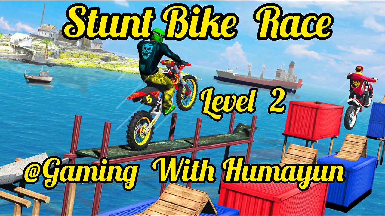 Stunt Bike Race || Gameplay - Level-2