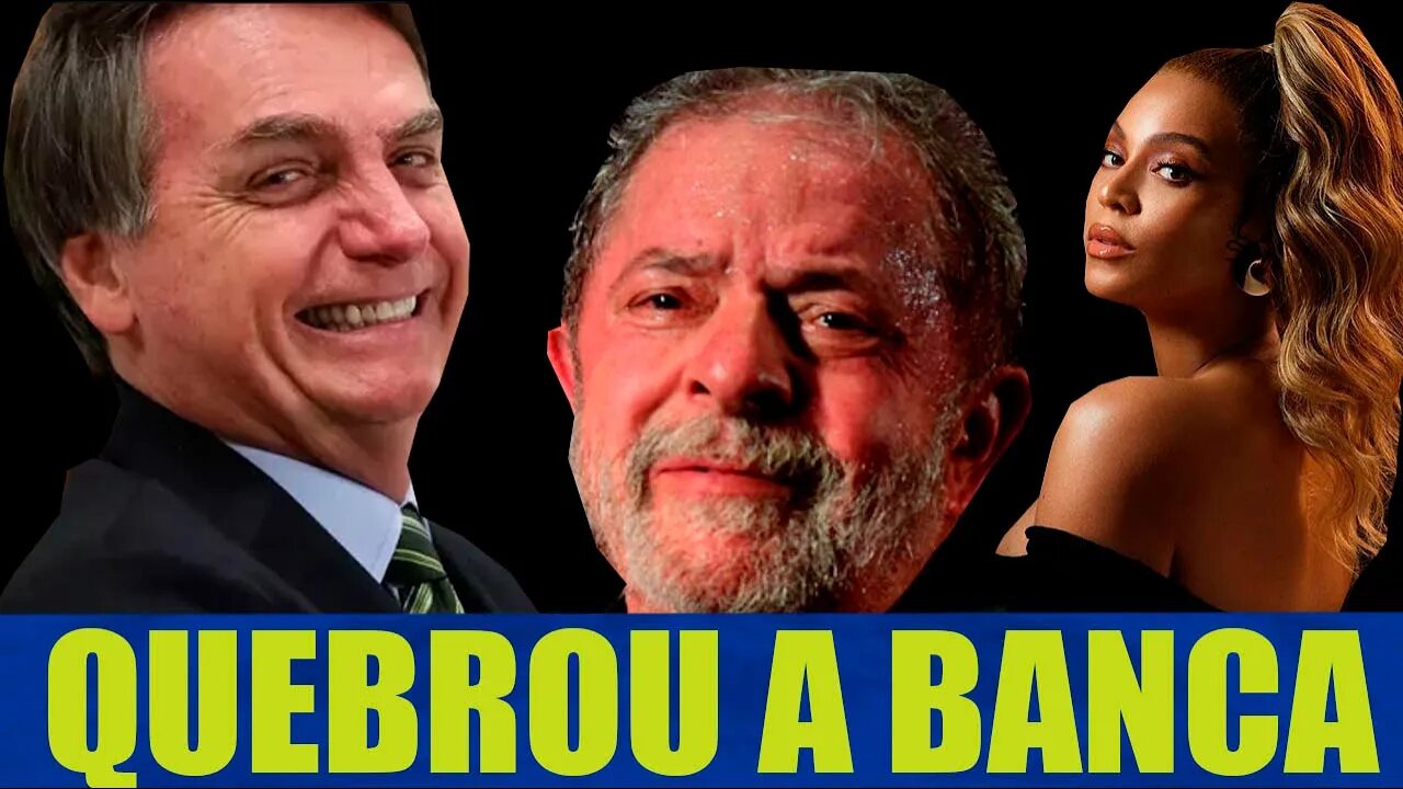 AGORA!! BOLSONARO ULTRAPASSA AUDIÊNCIA DE BEYONCÉ E LULA NO FLOW - VAI SER NO PRIMEIRO TURNO