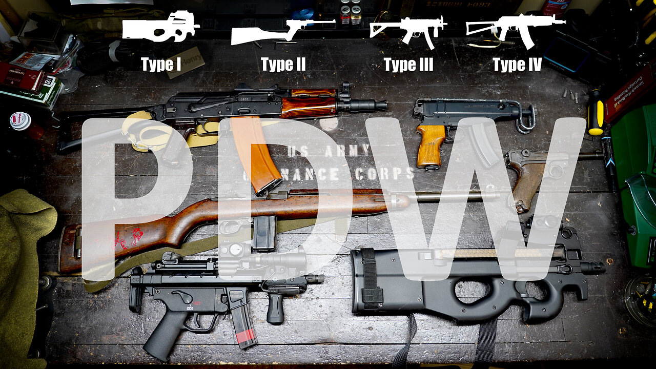 What is a PDW? [The 4 types of Personal Defense Weapons]