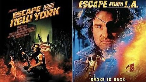 DOUBLE FEATURE: Escape From NY (1981) + Escape From LA (1996) [Full Movies] | Action/Sci-Fi | #MissedTimeline