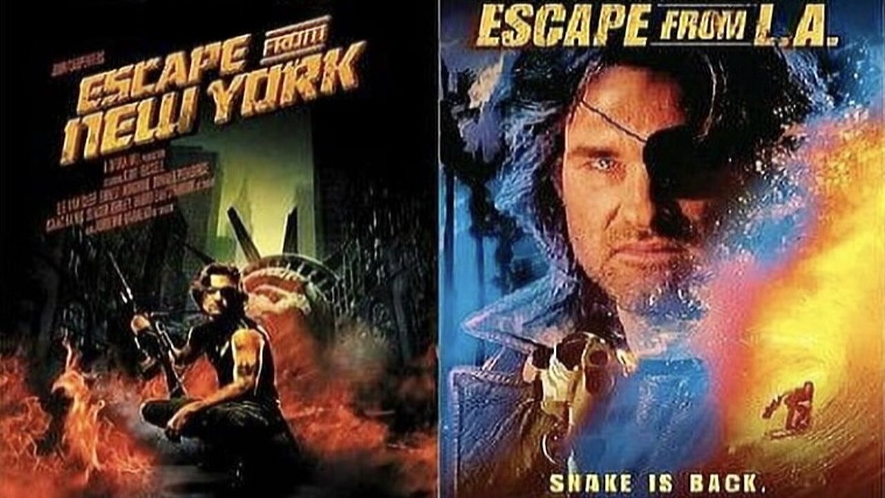 DOUBLE FEATURE: Escape From NY (1981) + Escape From LA (1996) [Full Movies] | Action/Sci-Fi | #MissedTimeline