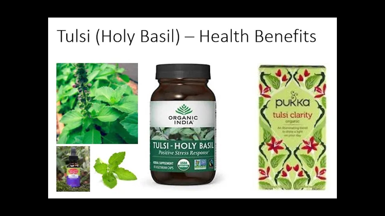 Tulsi - Holy Basil - Benefits