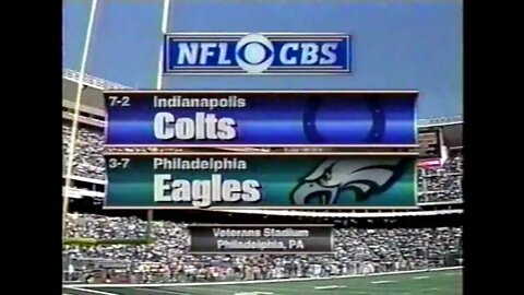 1999-11-21 Indianapolis Colts vs Philadelphia Eagles