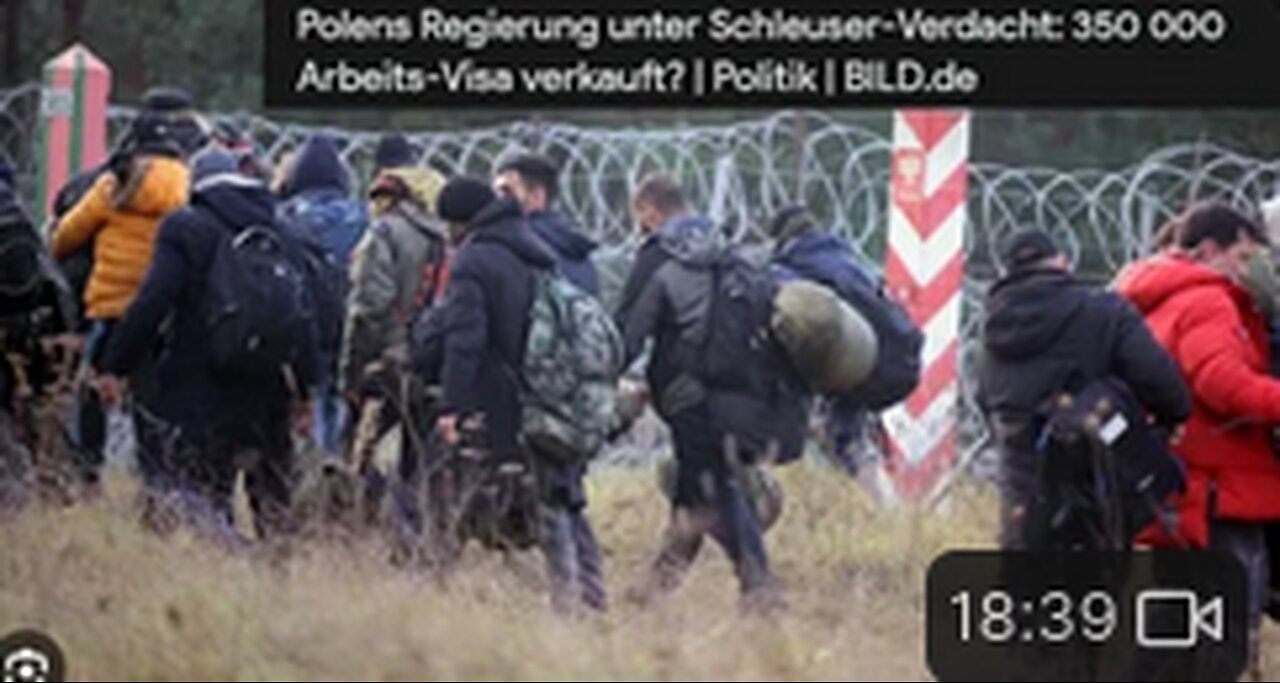 Die Schleuser-Massenmigration läuft auf Hochtouren! Völkermord an den Deutschen!