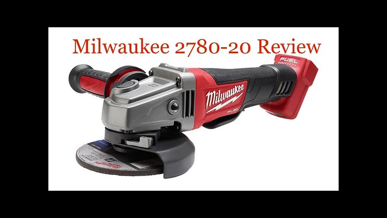 Milwaukee M18 FUEL Angle Grinder With Paddle Switch 2780-20