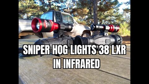 Sniper Hog Lights 38 LXR in IR