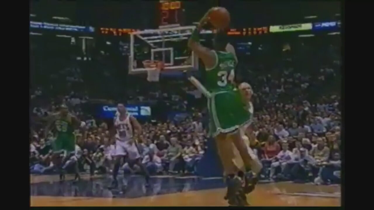 Paul Pierce 27 Points @ NJ Nets, 2002 Playoffs Game 1.
