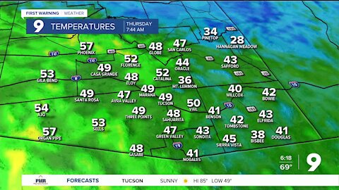 Warmer temperatures on the way
