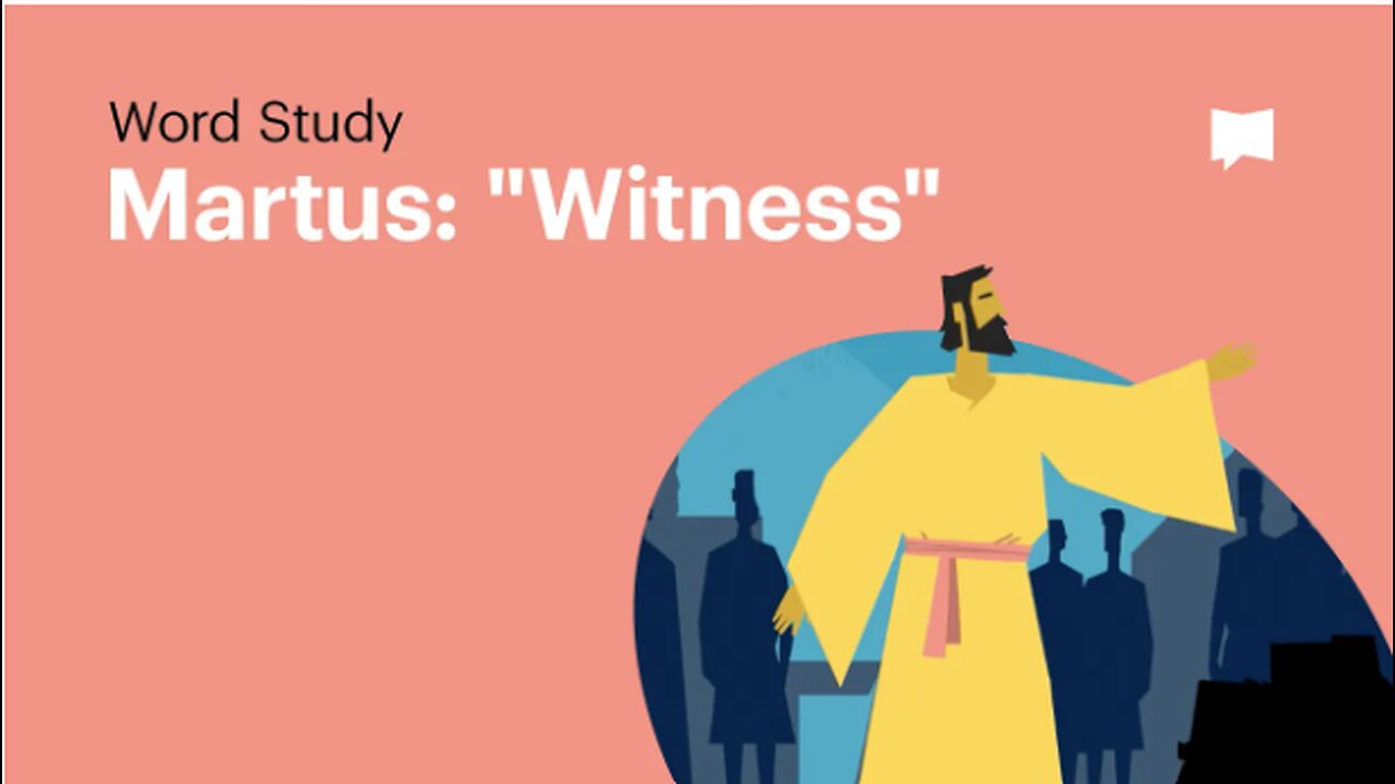 Biblical meaning of Witness