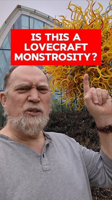 Chihuly Garden and Glass - Something is Suspicios