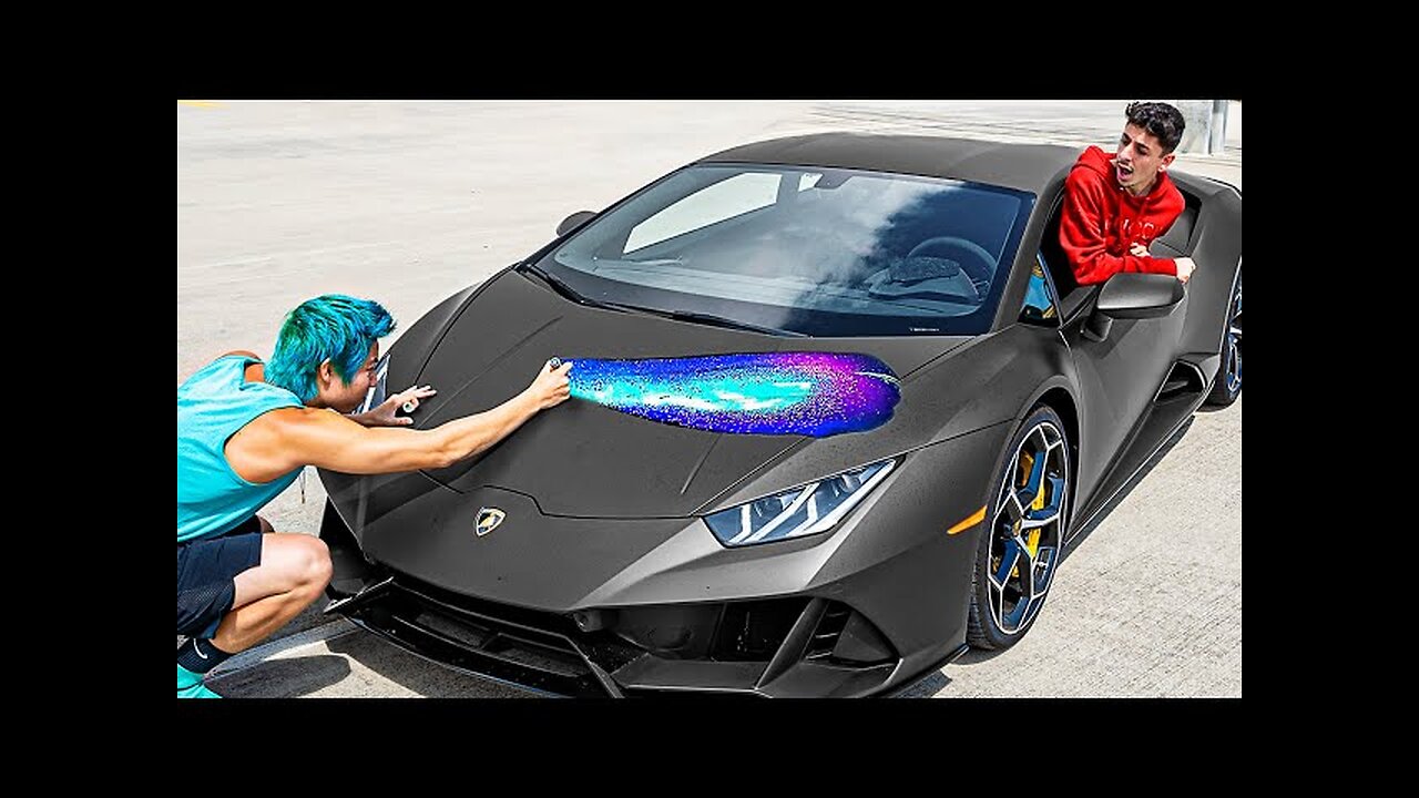 We Customized My LAMBORGHINI ft. ZHC (GIVEAWAY)