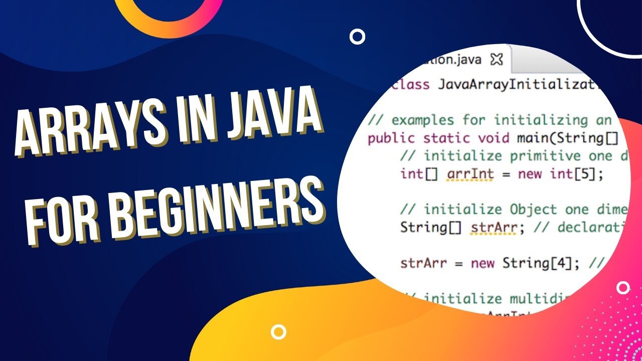 Arrays in Java For Beginners