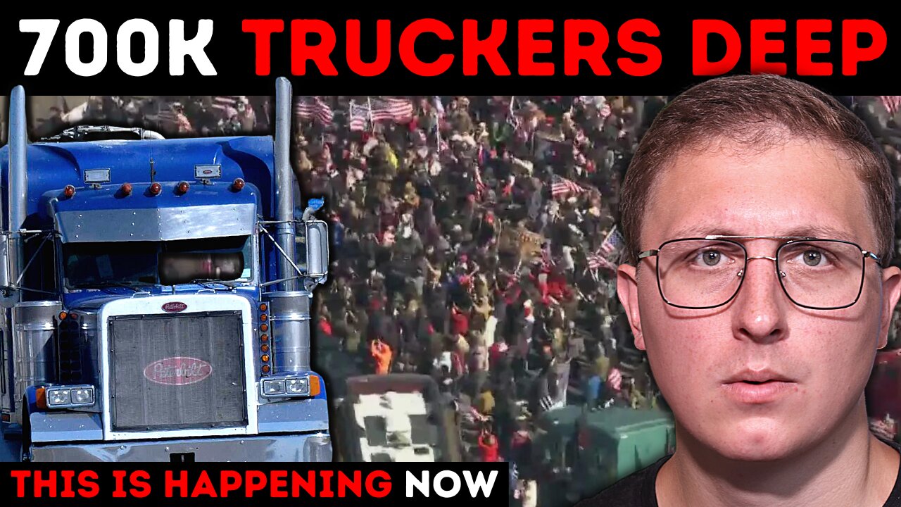 Massive Trucker Convoy Descends on Texas Over Border Crisis