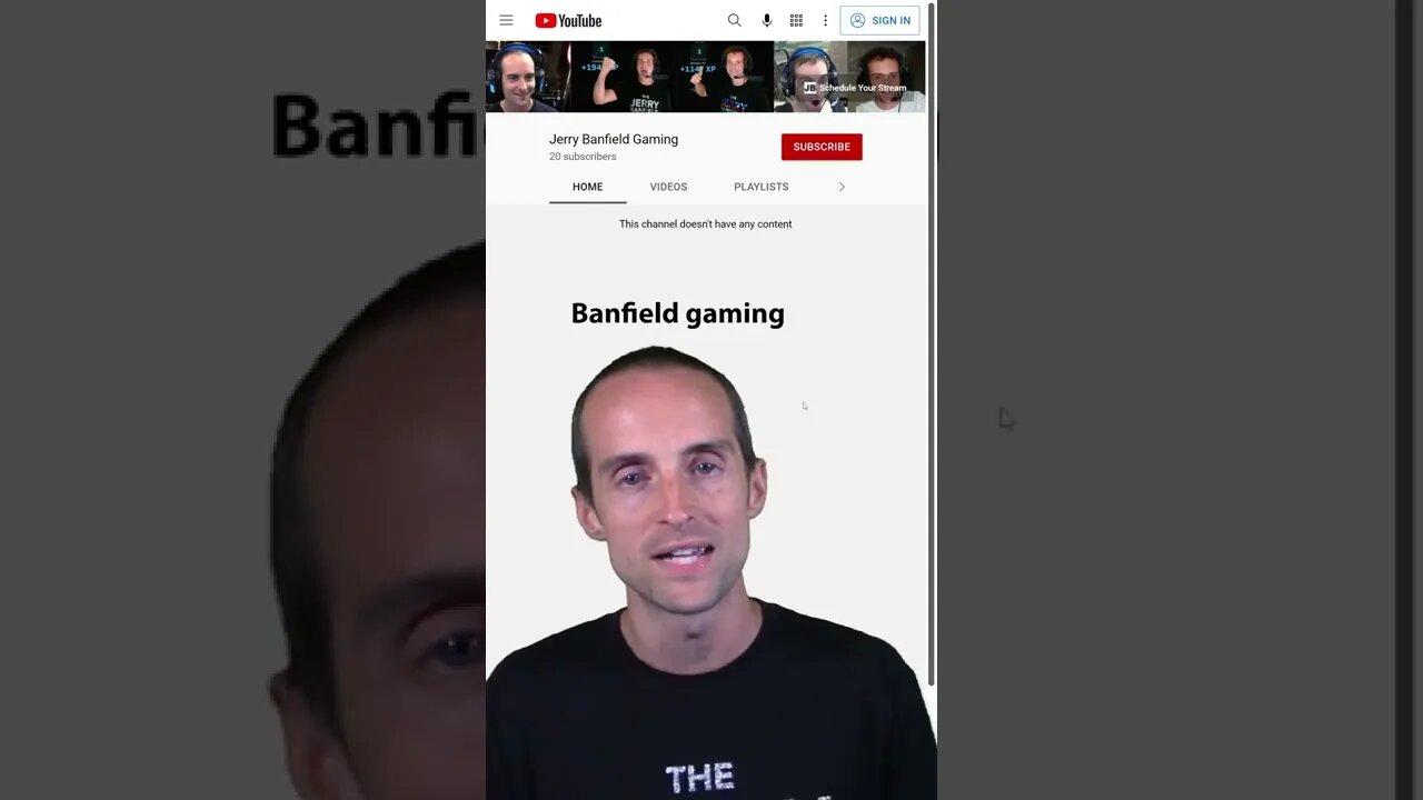 Going All In On My New Jerry Banfield Gaming YouTube Channel