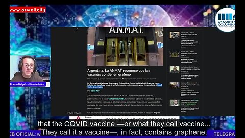 La Quinta Columna - Govt. Admits Vaccine Contains Graphene - 1-18-22