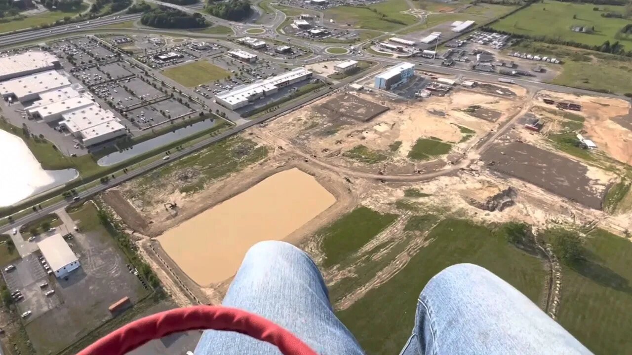 Conway AR view from the sky. New area by Sam’s Club