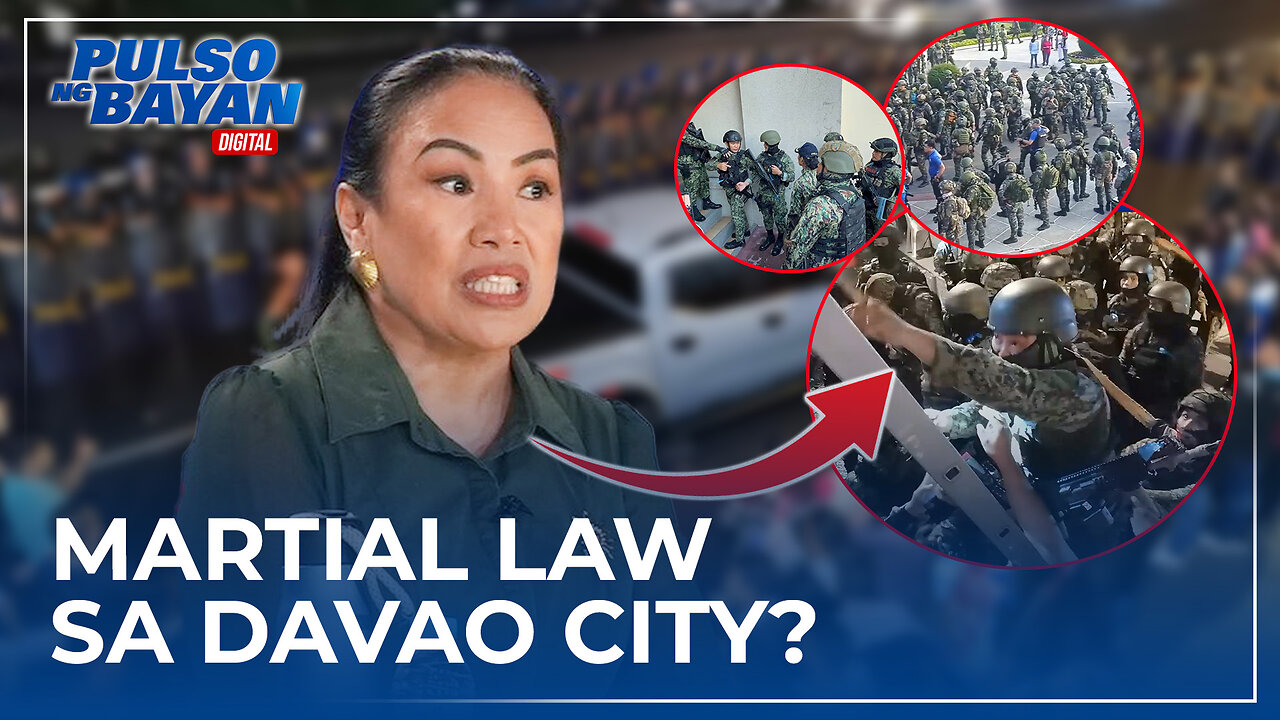 Posibleng Martial Law declaration sa Davao City, ibinabala ni dating press secretary