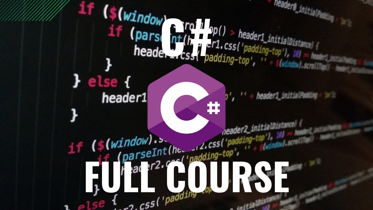 C# Full Course for free 🎮