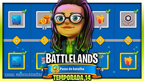 Battlelands Royale | Nível 10 do Passe da Temporada 14