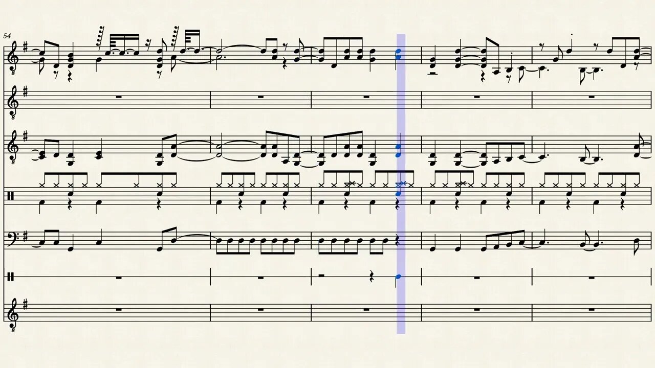 You Shock Me – ACDC - Sheet Music